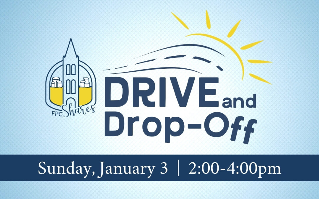 Drive & Drop-Off January 3