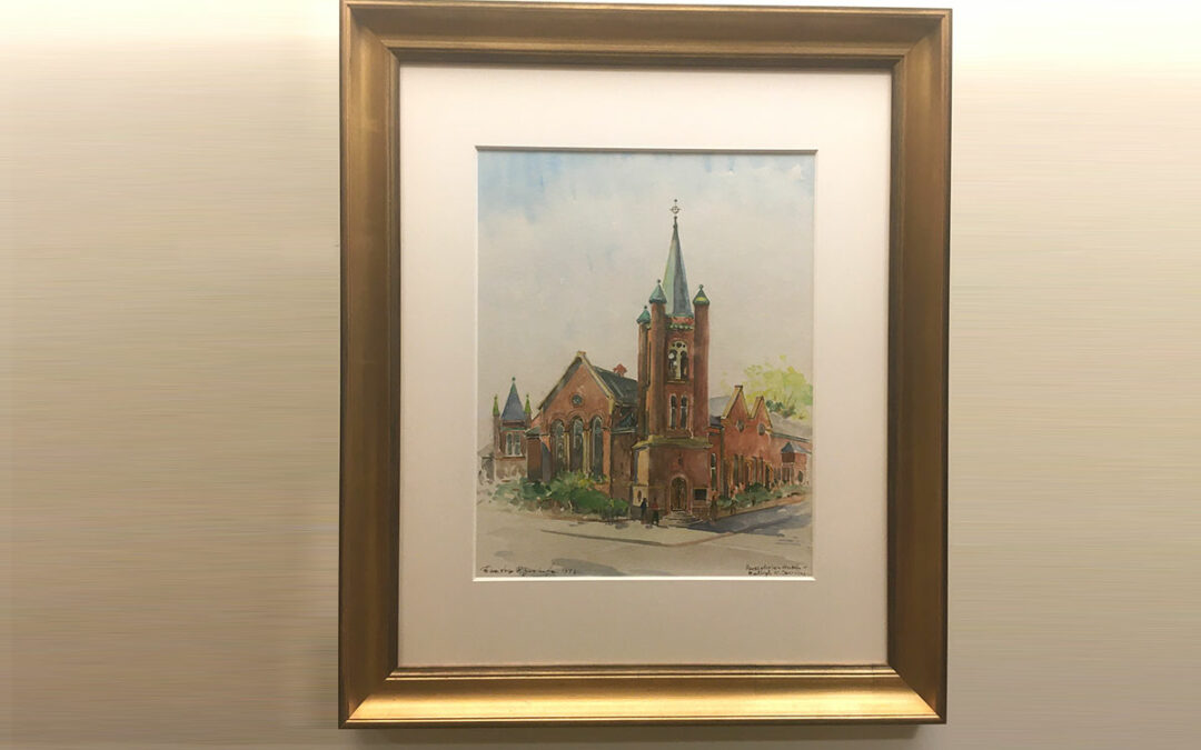 First Presbyterian Church Watercolor Purchased by Presbyterian Women