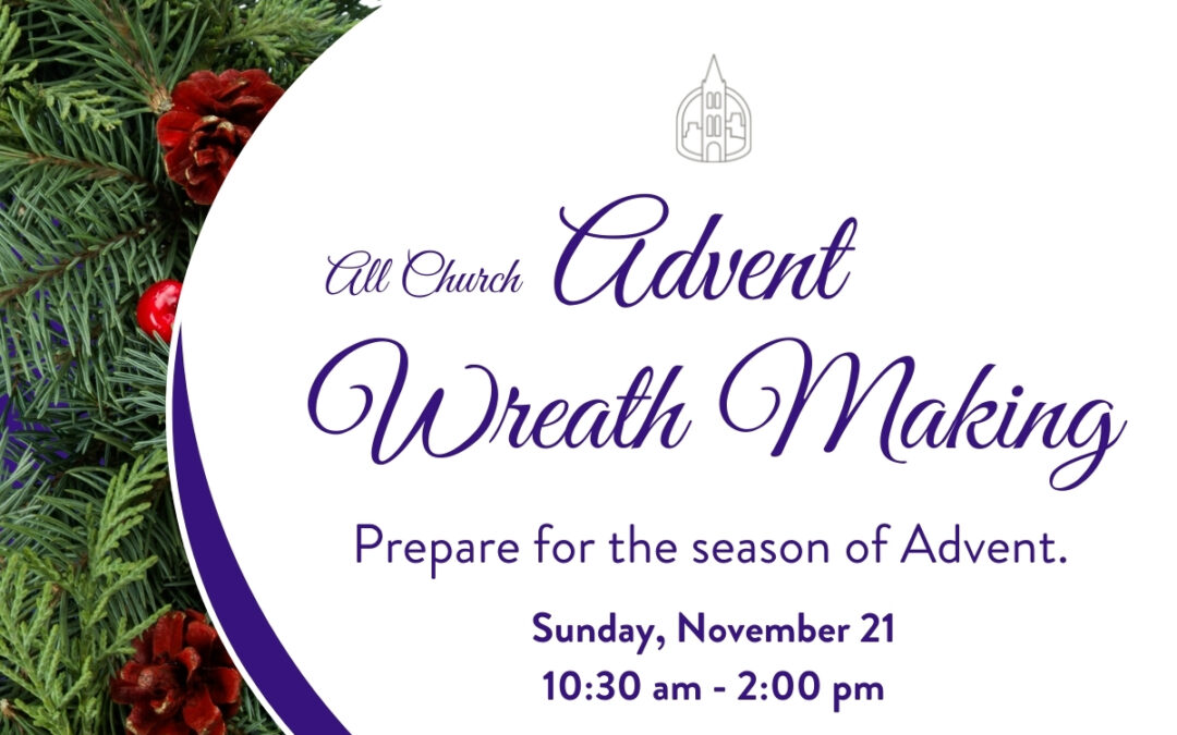 All Church Advent Wreath Making